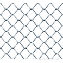 Fence galvanizzato a collegamento a catena filo rivestito in PVC